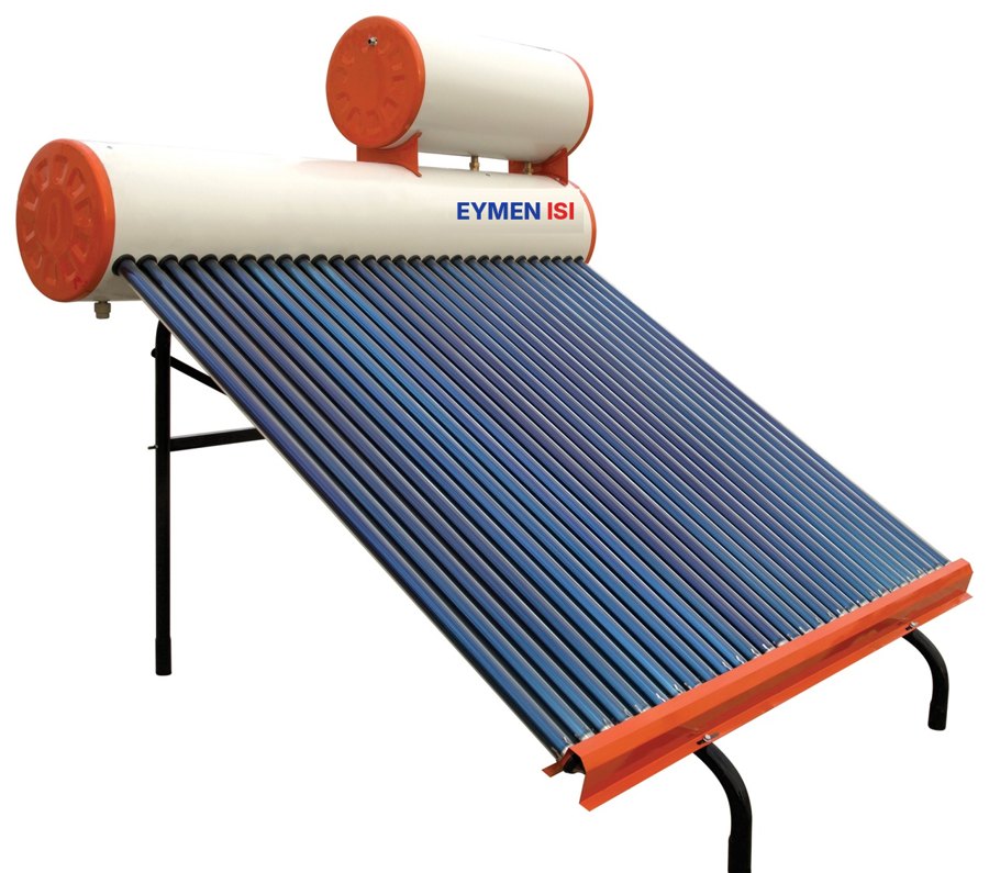 Eymen Isı 30 Tüplü Elektrostatik Boyalı · Kısa depo vakum tüplü güneş enerjisi sistemi, 190 litre